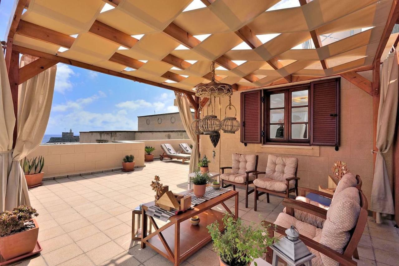 Center Penthouse - Medieval Town 10'- Beach 2' Rhodes City Kültér fotó