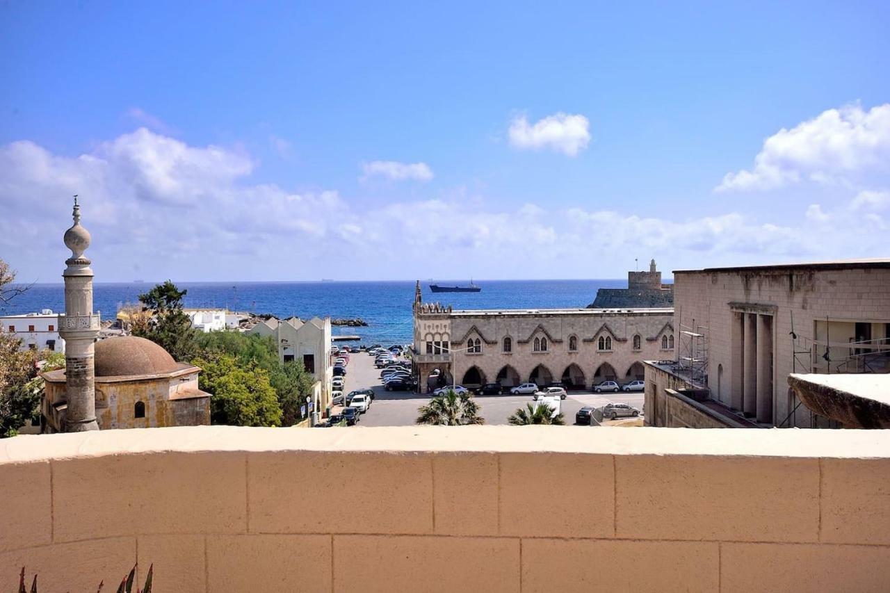 Center Penthouse - Medieval Town 10'- Beach 2' Rhodes City Kültér fotó
