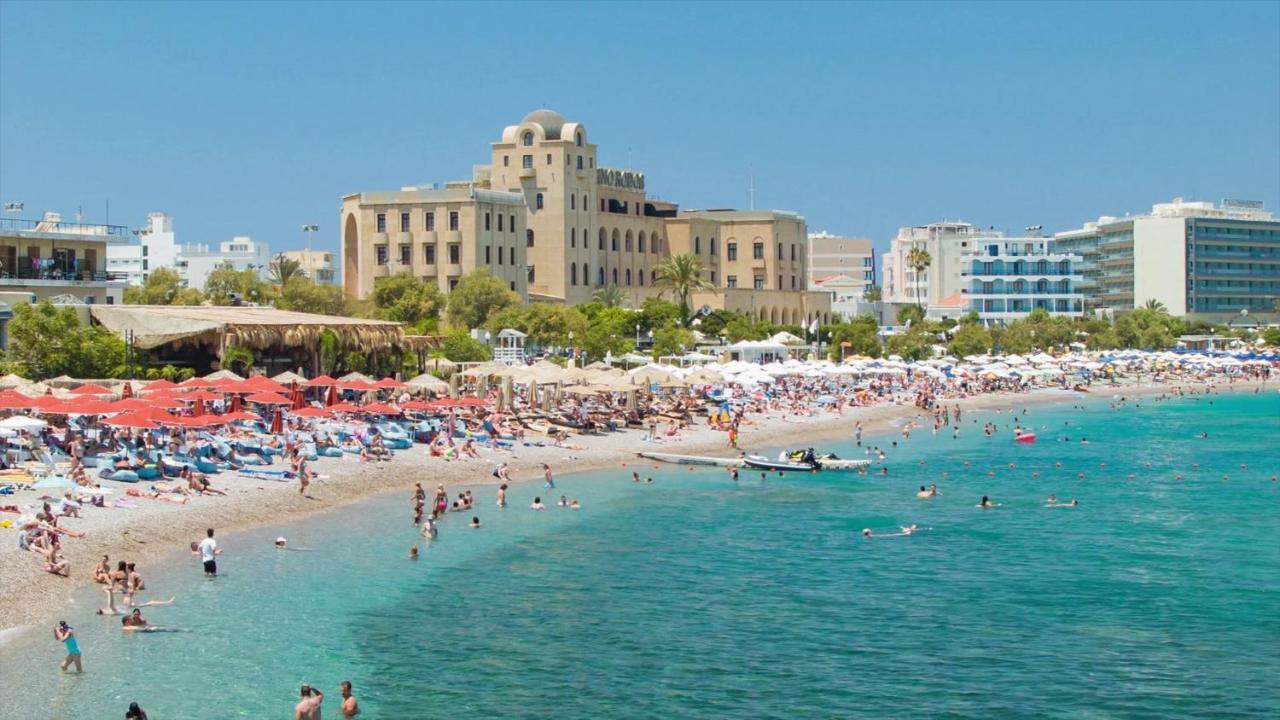 Center Penthouse - Medieval Town 10'- Beach 2' Rhodes City Kültér fotó