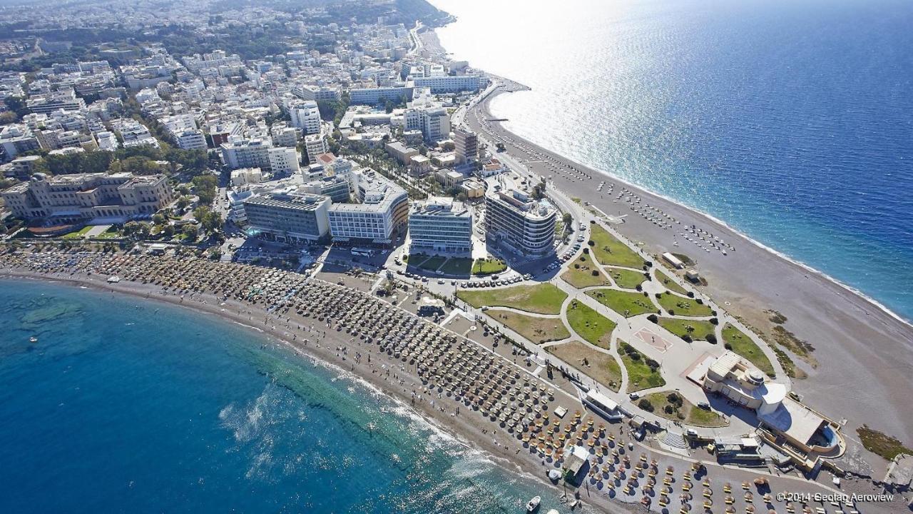 Center Penthouse - Medieval Town 10'- Beach 2' Rhodes City Kültér fotó
